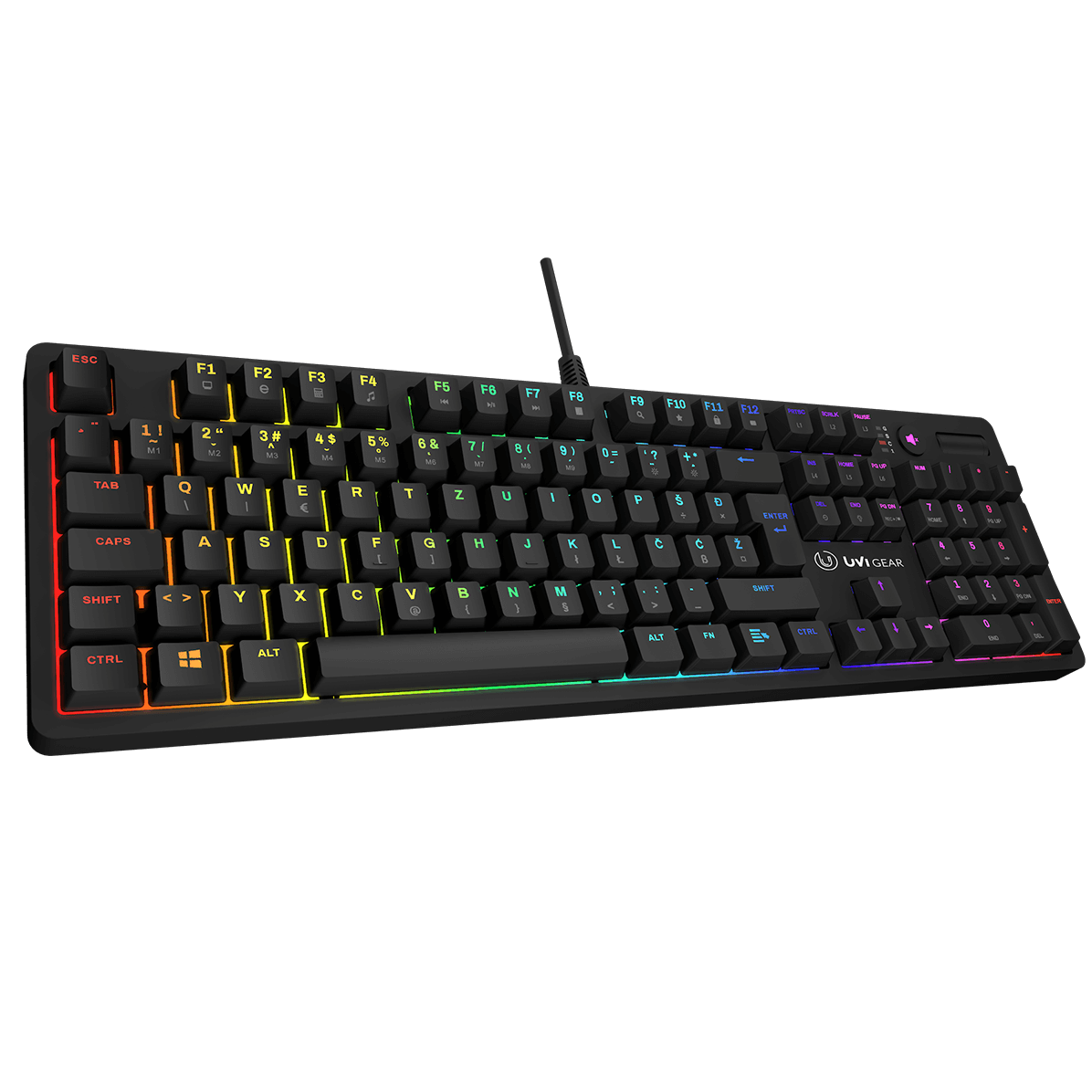 UVI Pride RGB mechanical keyboard