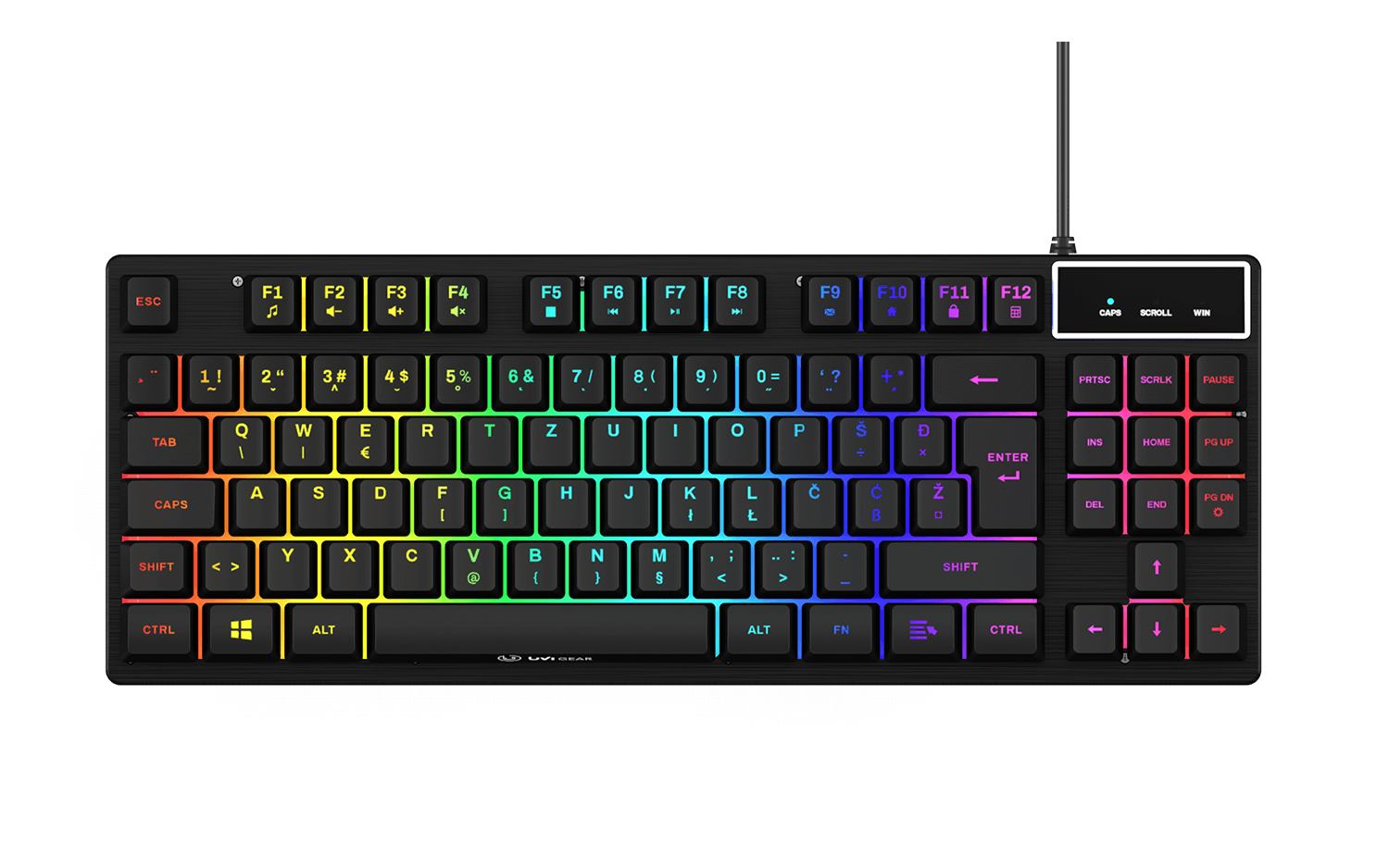 UVI Greed RGB TKL keyboard