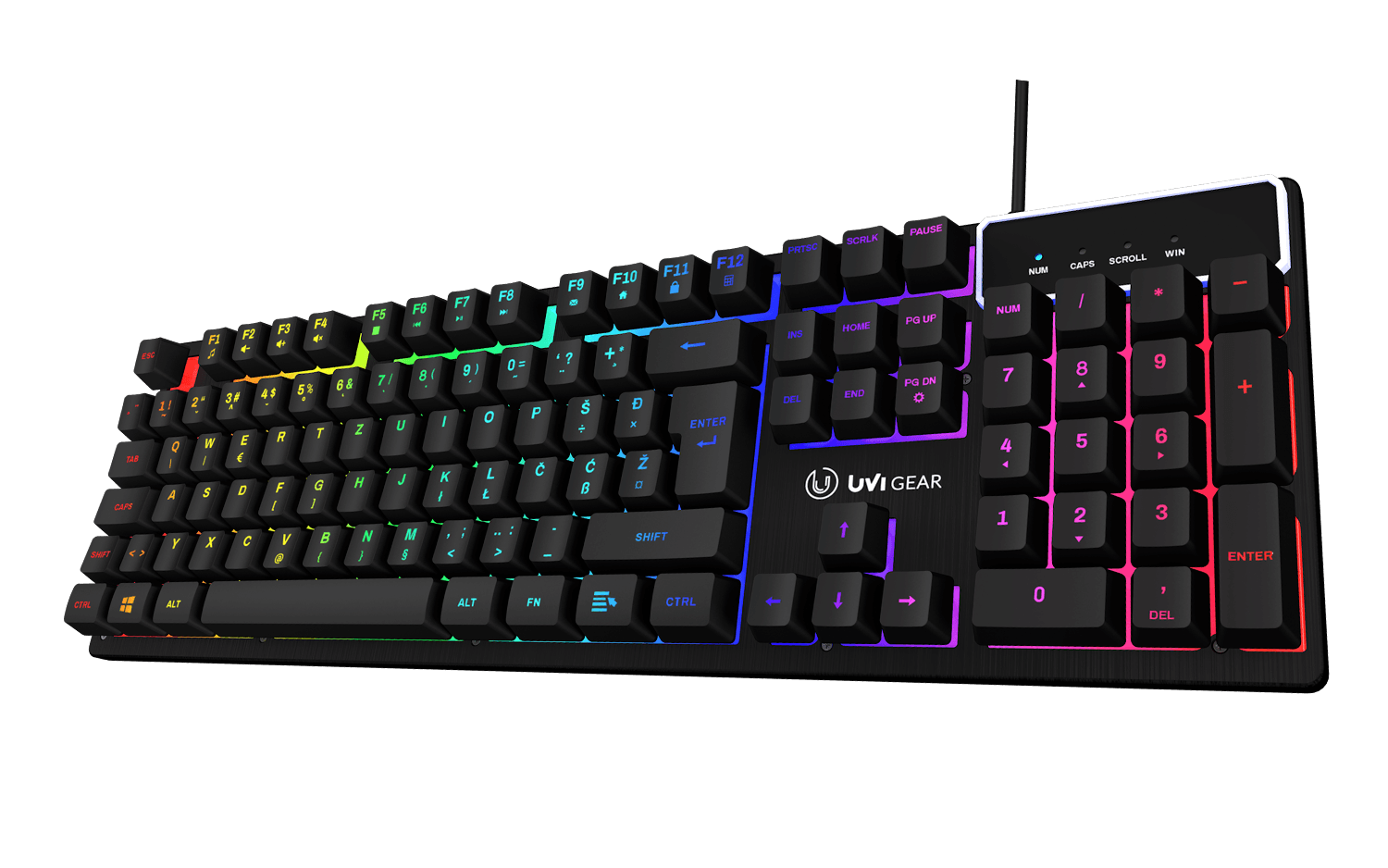 UVI Greed RGB keyboard