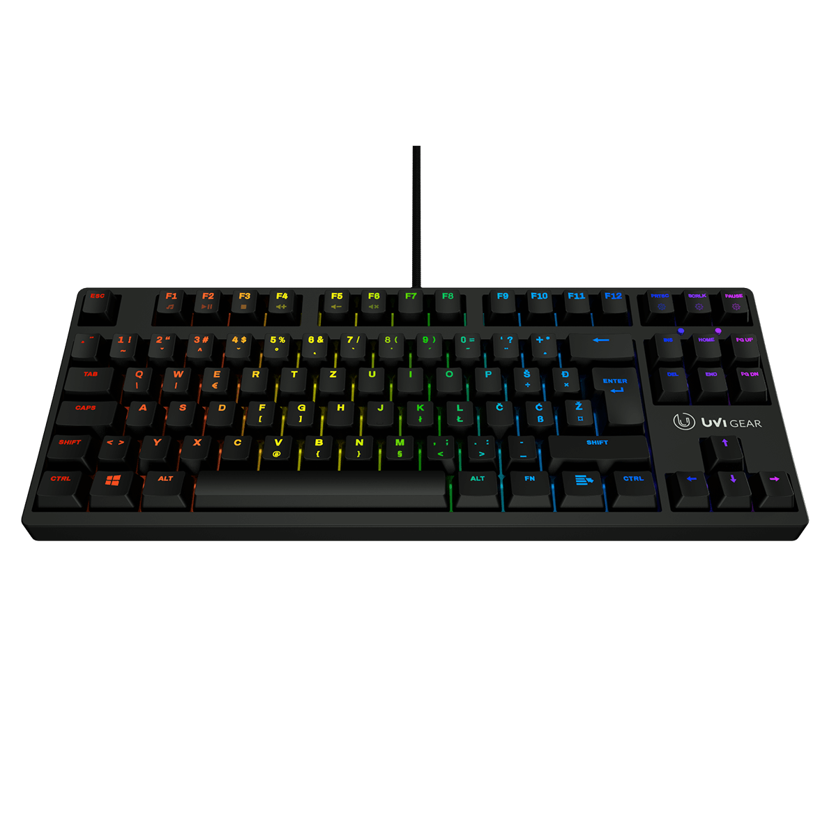 UVI Pride Mini RGB gaming keyboard