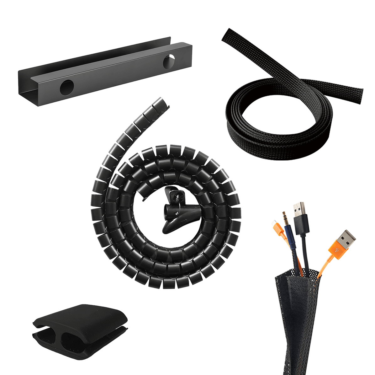 UVI Ultimate Cable Management Kit - Perfect for home or office