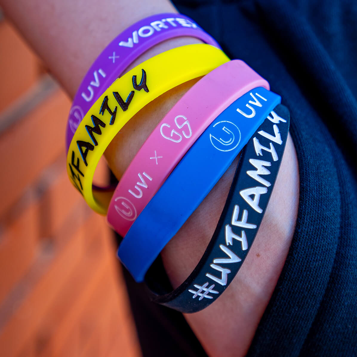 UVI Rubber Wristbands